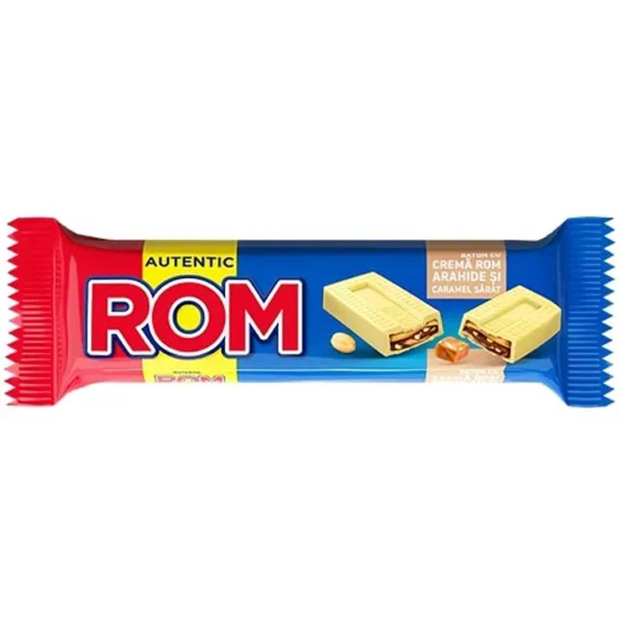 Rom Ciocolata alba arahide 44 g