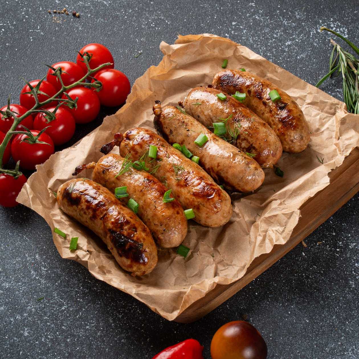 Chicken Sausages with Herbs