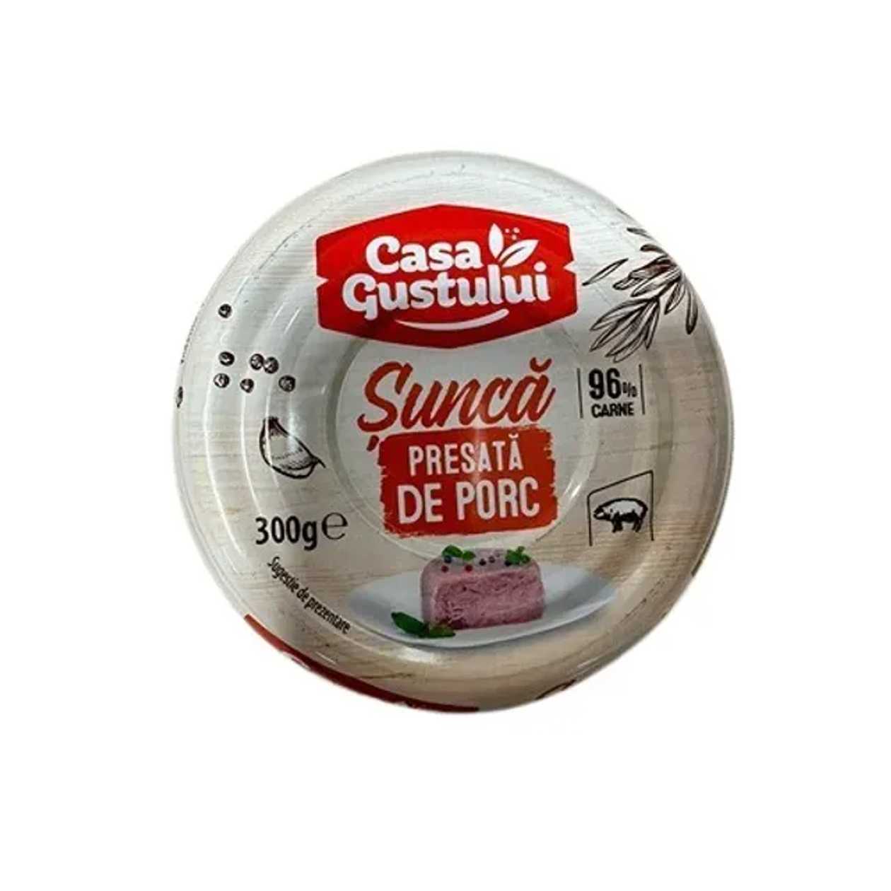 Casa Gustului Sunca presata porc 96% 300 g