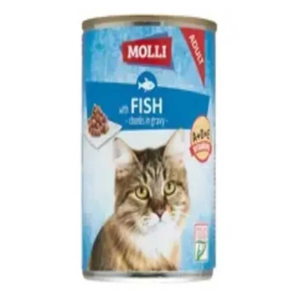 Molli Hrana umeda pisici cu peste 415 g
