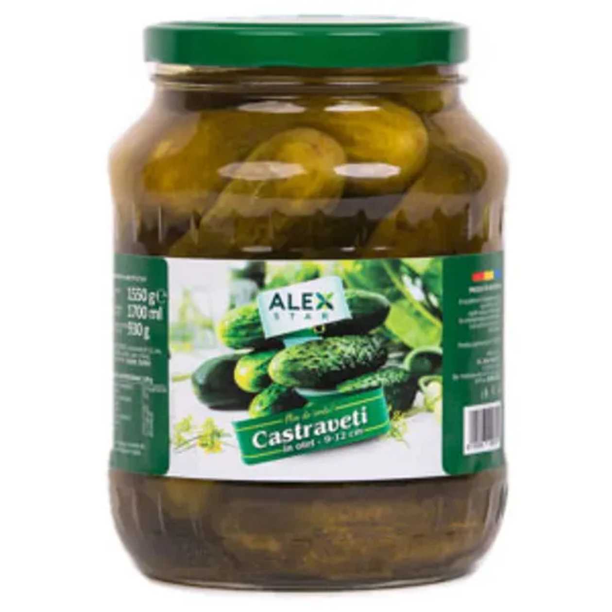 Alex Star Castraveti in otet 9-12 cm 1700 ml