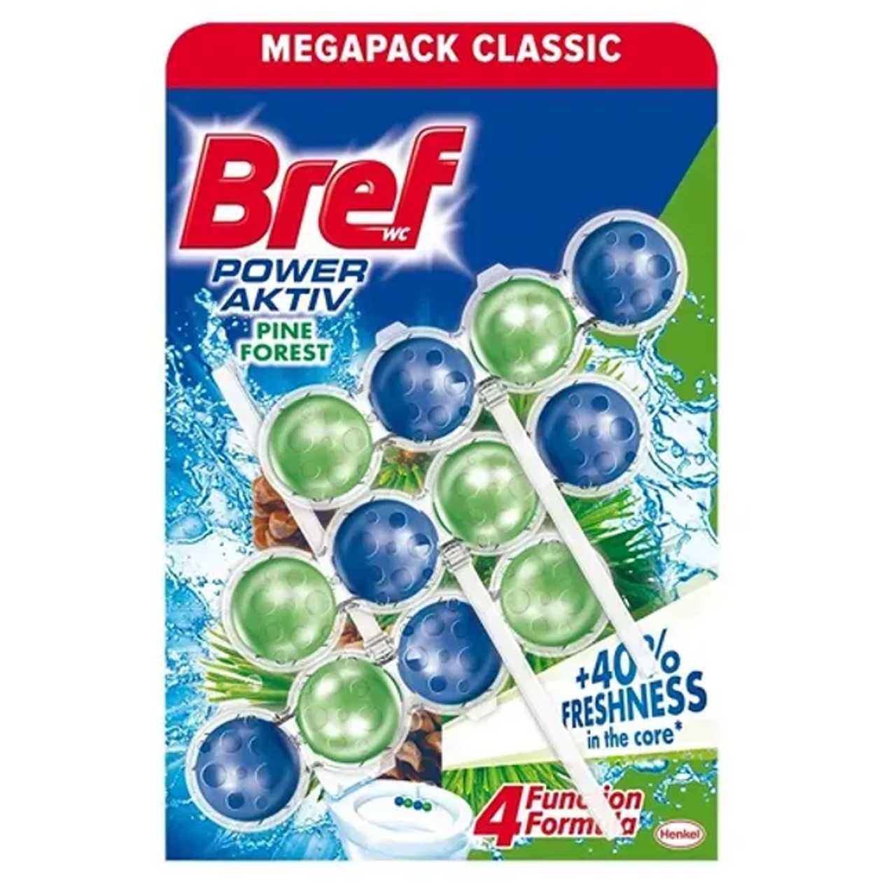 Bref odorizant wc power active diverse sortimente 3 x 50 g