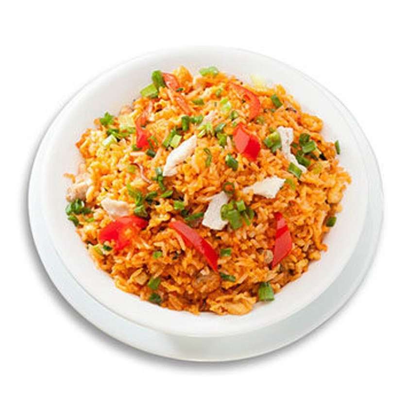 113. Rice with chicken, chilli and garlic 🌶️