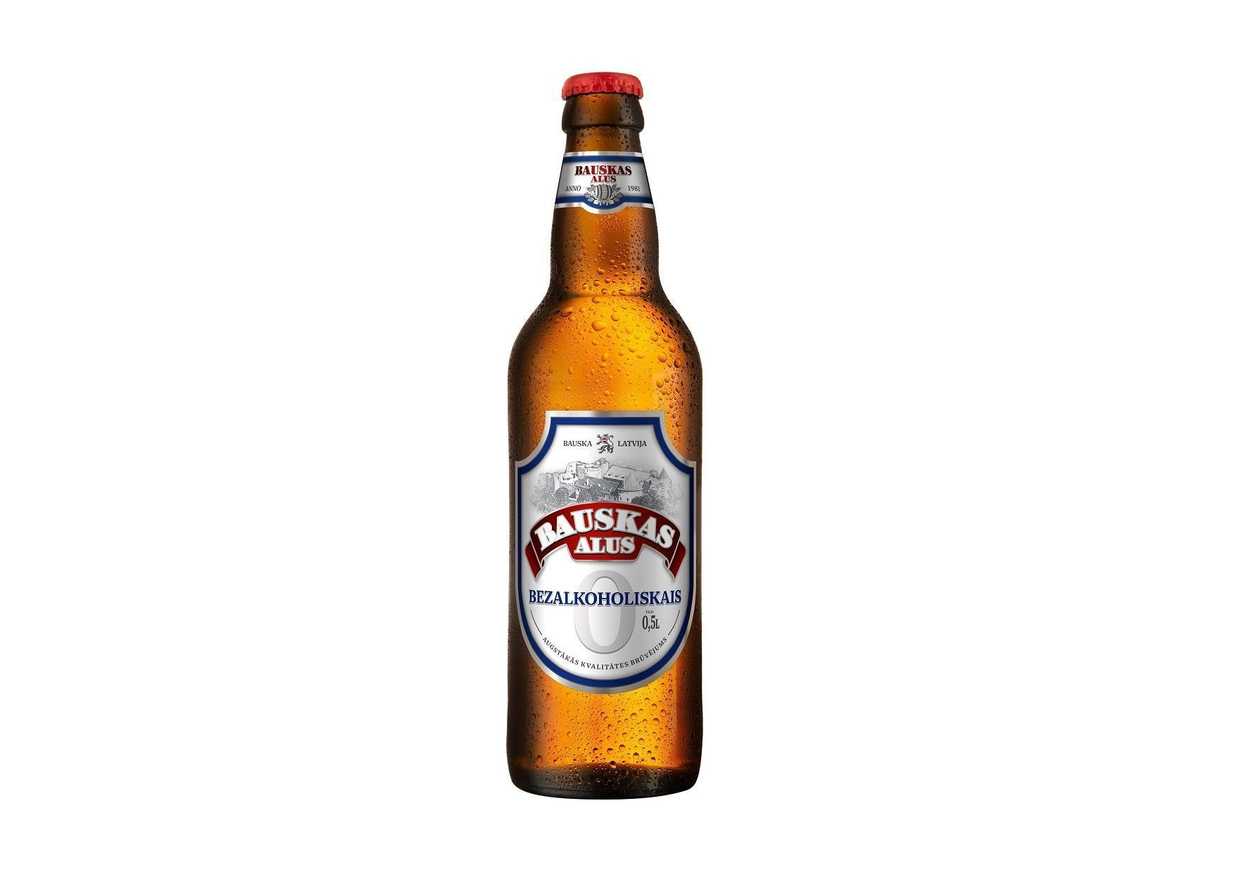 Bauskas non-alcoholic beer 0.5l