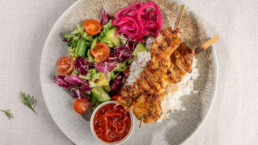 Chicken shashlik