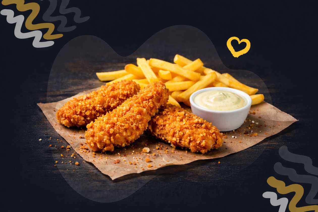 Crispy strips