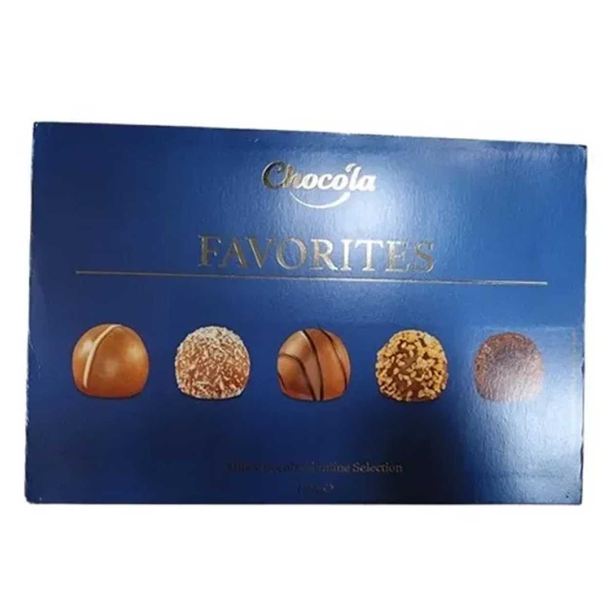 Choco'la Favorites Praline umplute asortate de ciocolata cu lapte 150 g