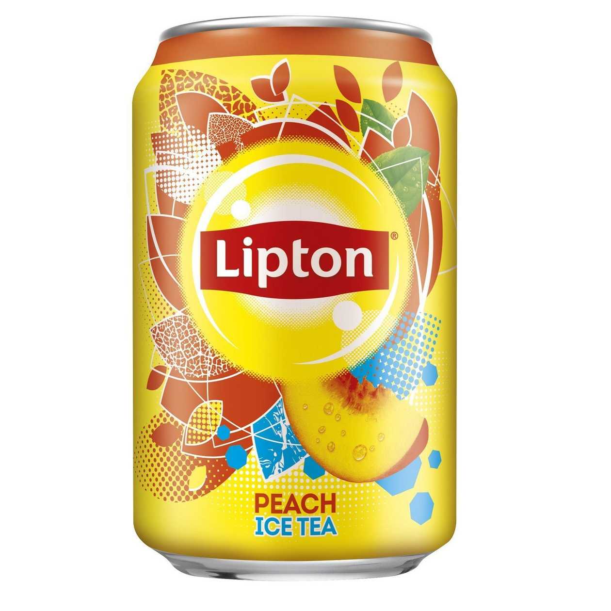 LIPTON Ice tea with peach flavor