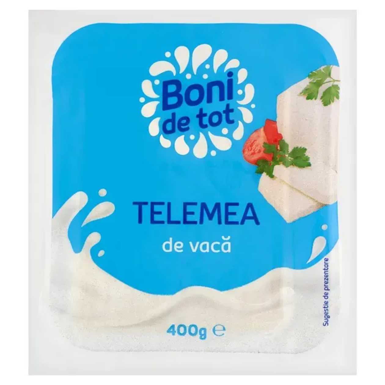 Boni de Tot Telemea din lapte de vaca 400 g
