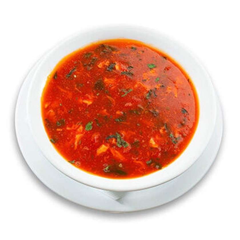 34. Tomato soup with chicken