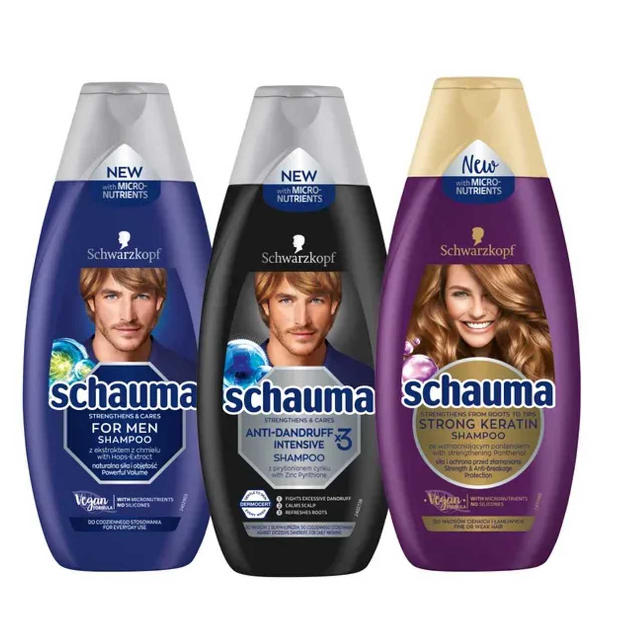 Schauma Sampon par diverse sortimente 400 ml