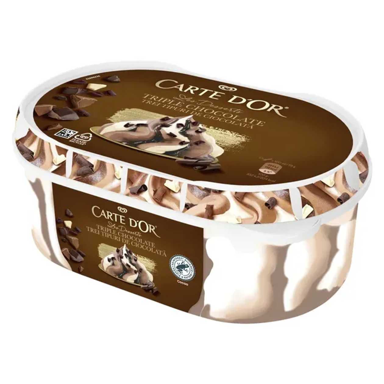 Carte d'or Inghetata ciocolata tripla 475 g