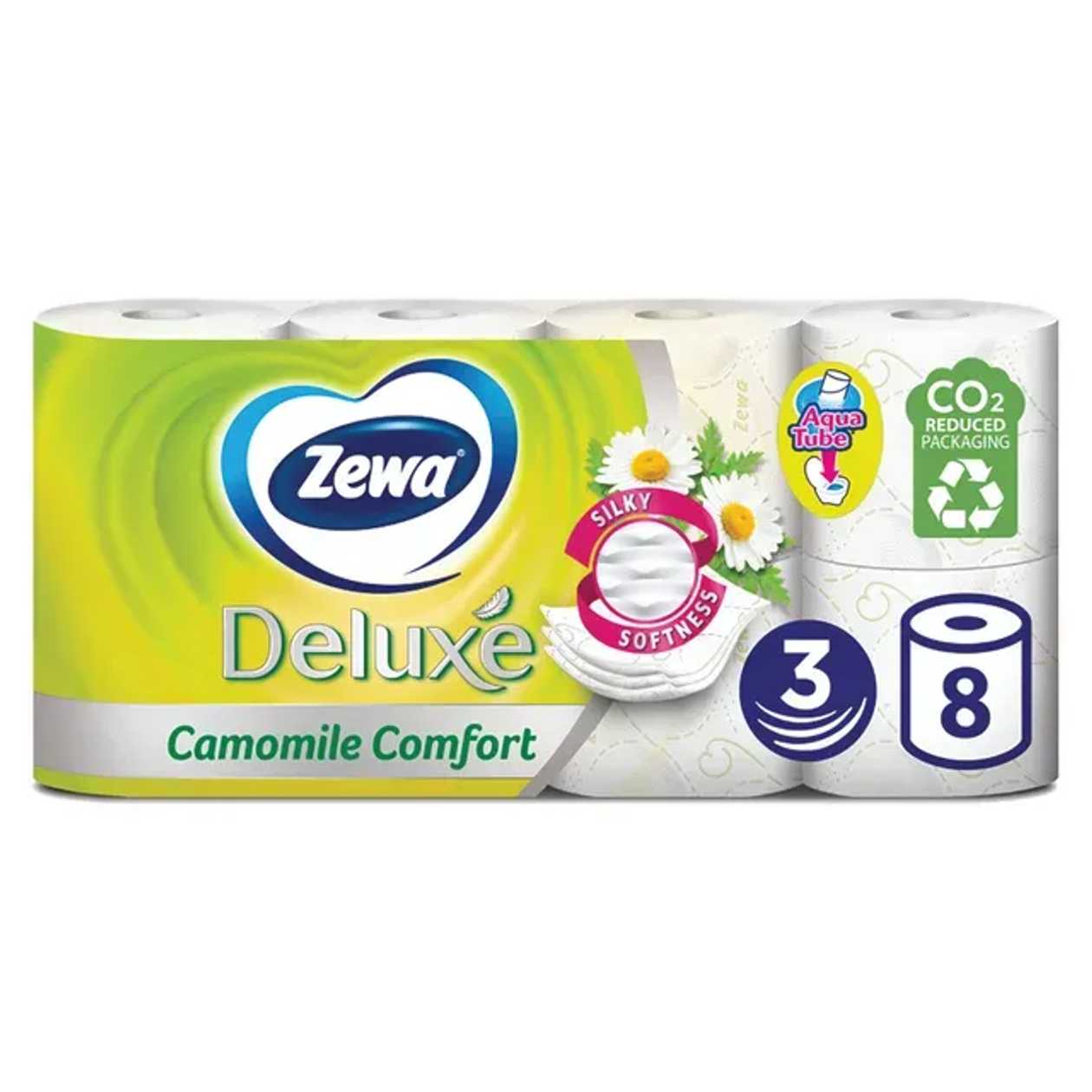 Zewa Hartie igienica musetel 3 straturi, 8 role