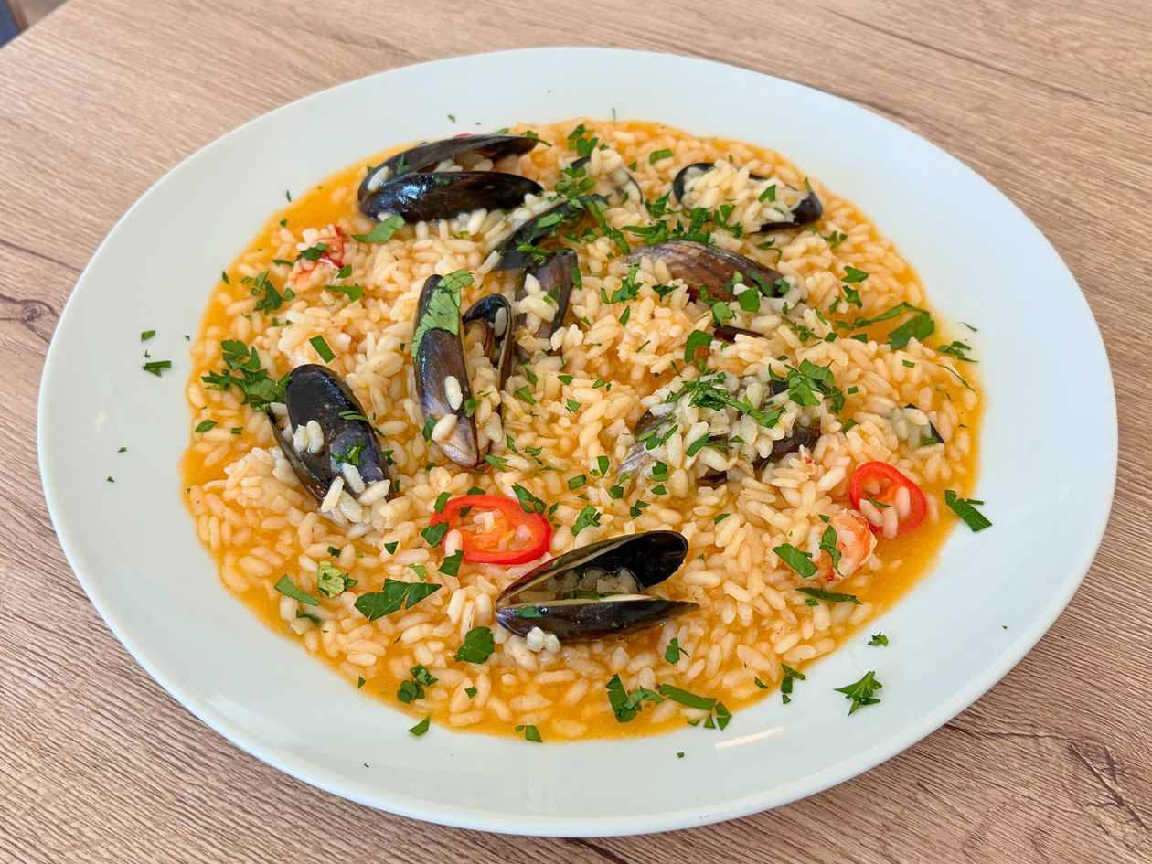 116. Risotto Cozze E Gamberi