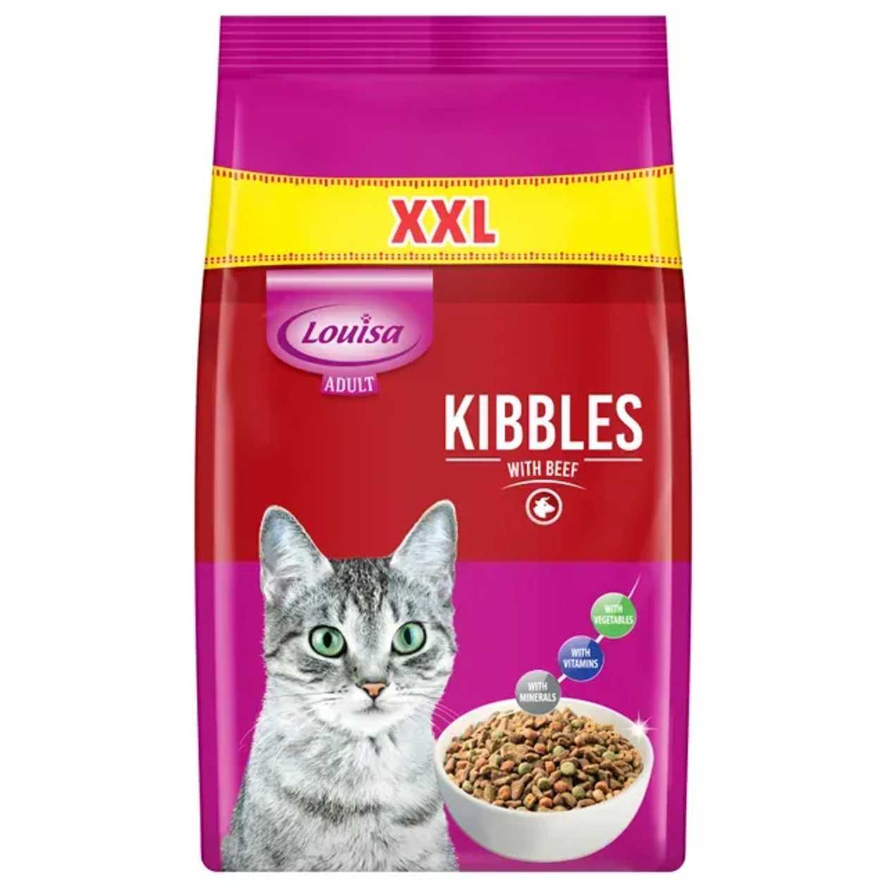 Louisa Hrana uscata pentru pisici cu vita 4 kg