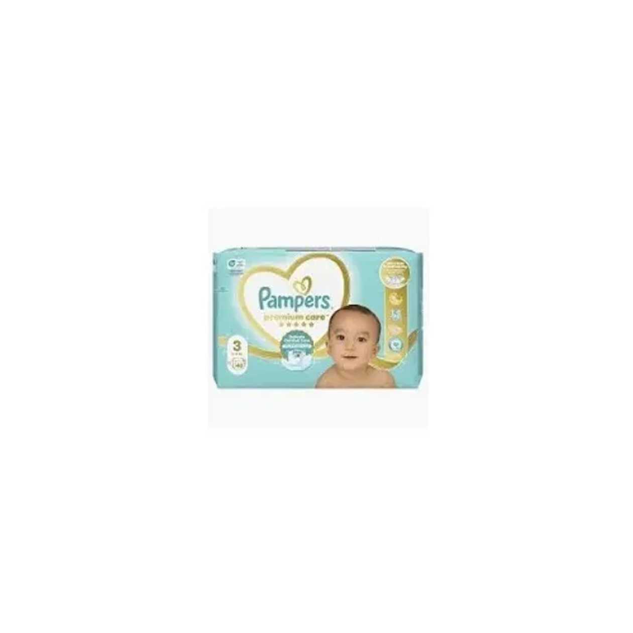 Pampers Premium Care Scutece Nr.3, 6-10 kg 40 buc