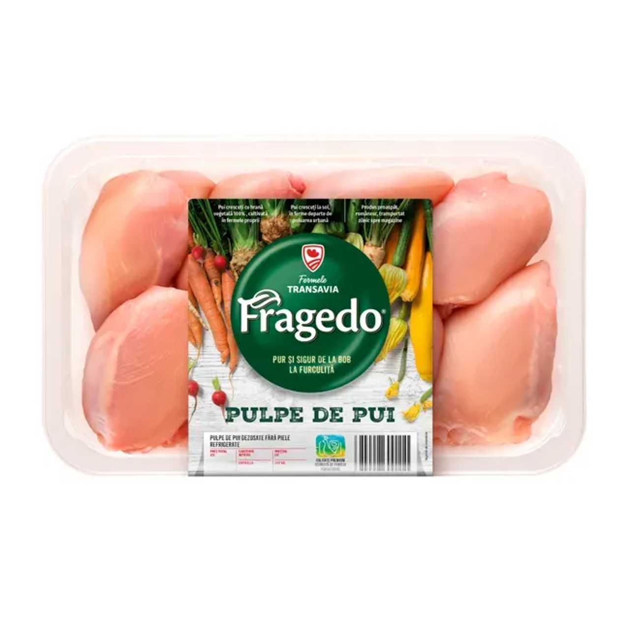 Fragedo Pulpa de pui dezosata cu piele kg 1.4 KG