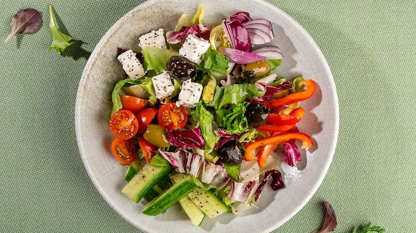 Feta cheese salad