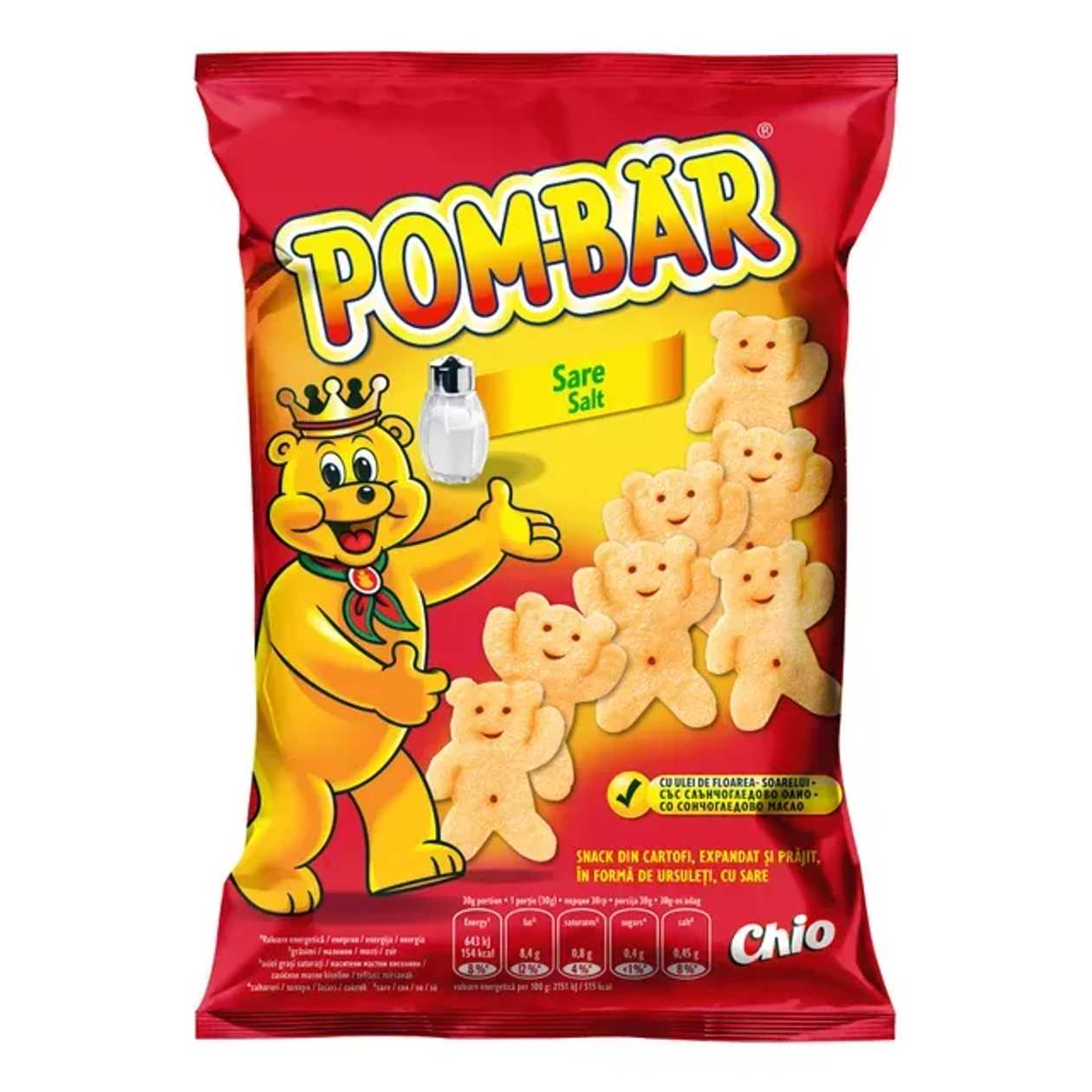 Pombar Snacks original cu sare 50 g