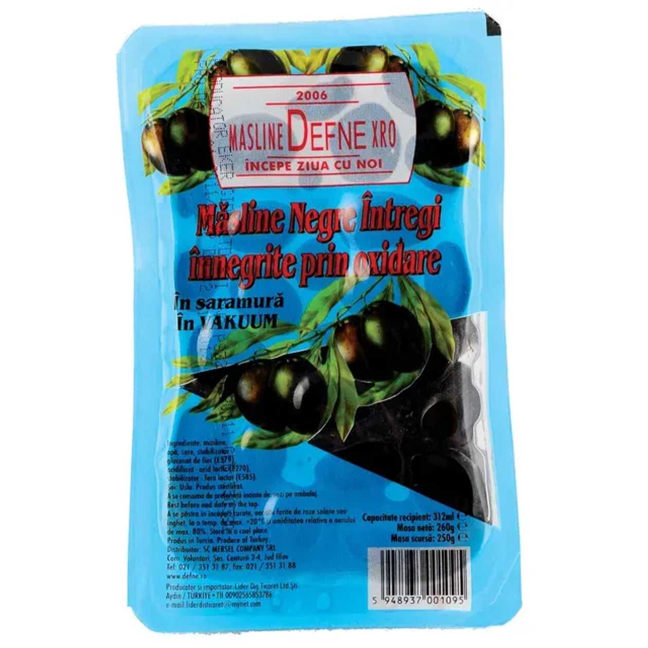 Defne Masline Negre 250 g