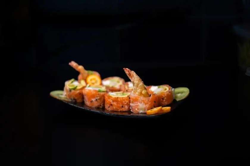 Spring Roll Łosoś/Krewetka w Tempurze
