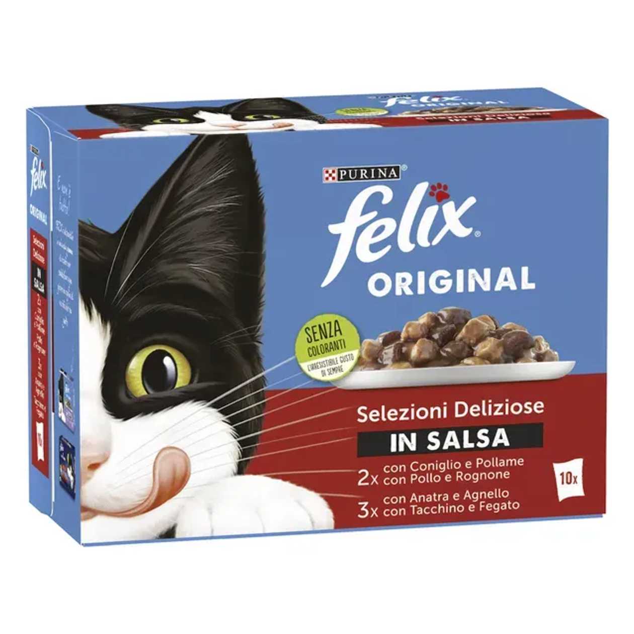 Felix Hrana umeda pisici miel&rata 10 x 85 g