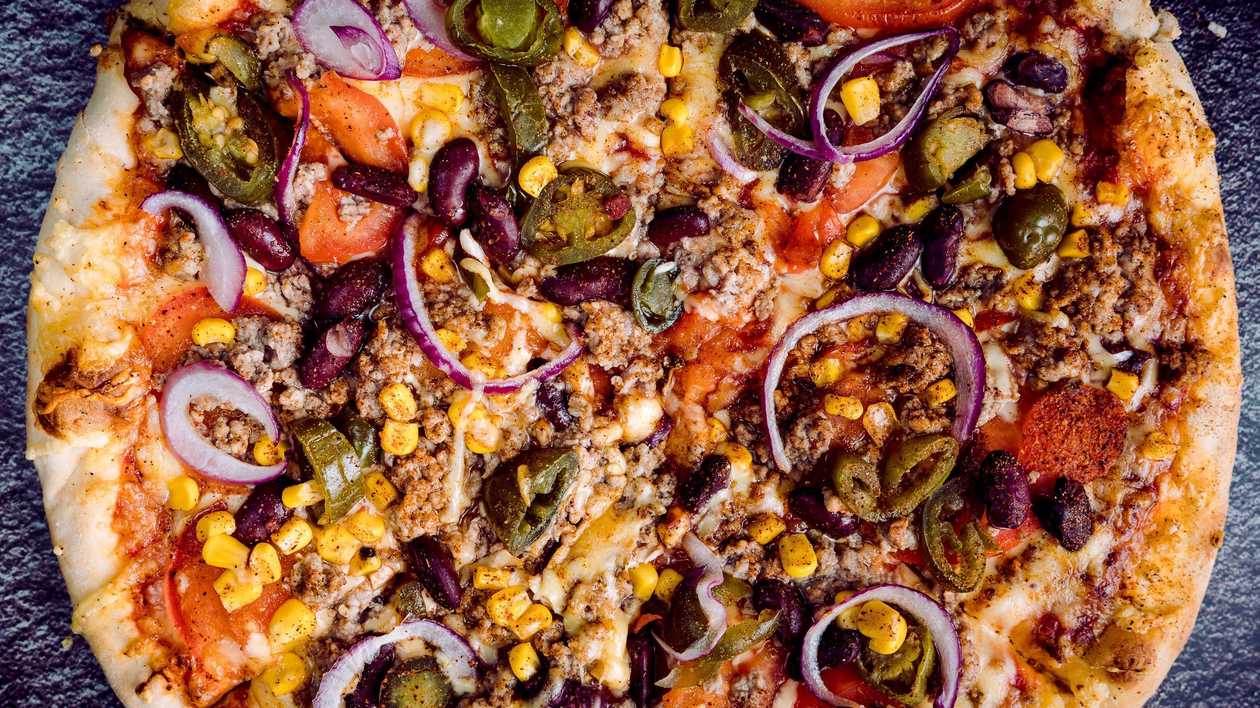 The real chili pizza 23cm