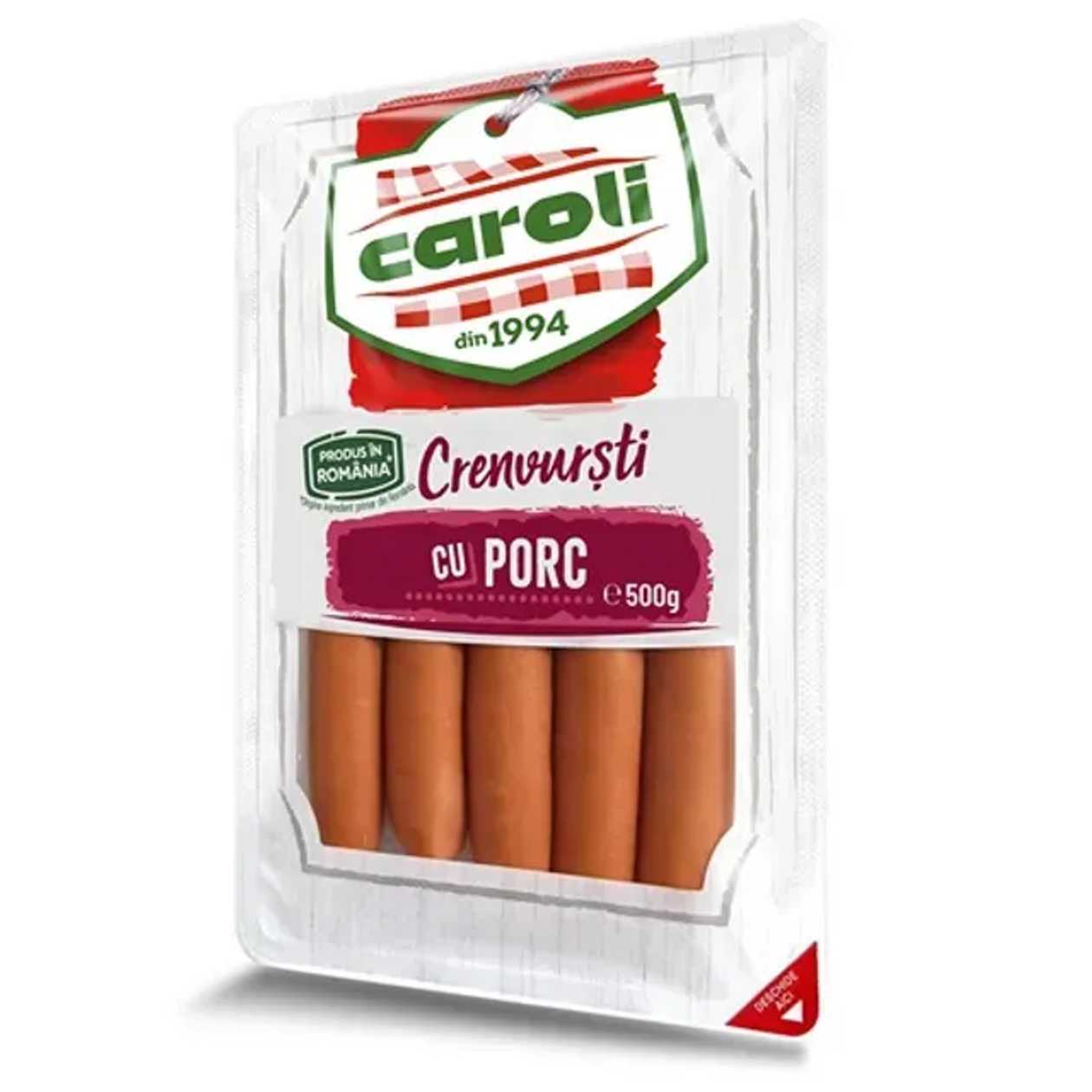 Caroli Crenvursti porc 500 g