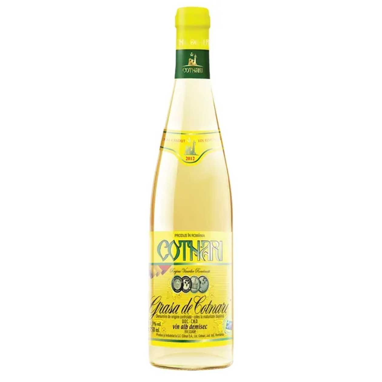 Grasa de Cotnari Vin alb demisec 750 ml
