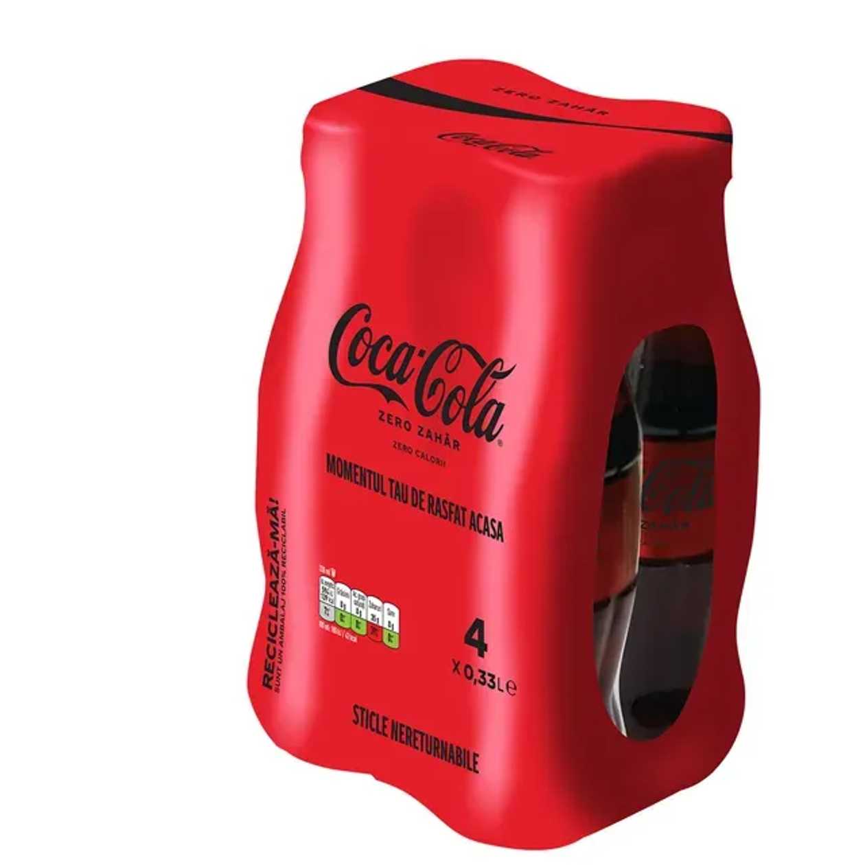 Coca cola zero nrgb 4 x 330 ml
