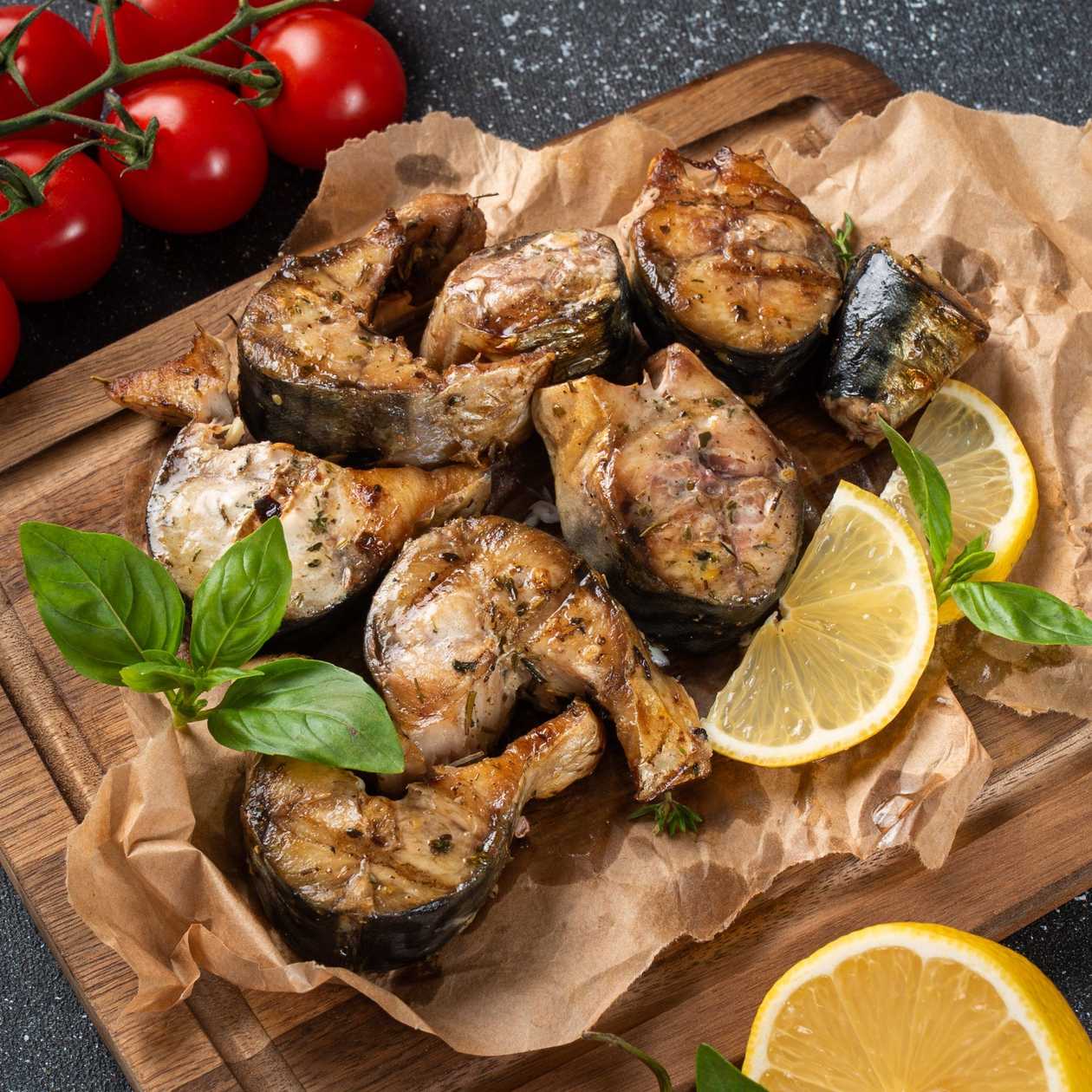 Grilled Mackerel Shashlik