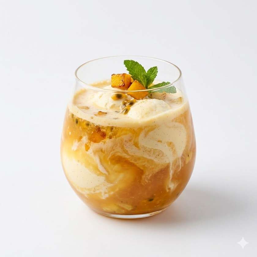 Cocktail With Ice Cream