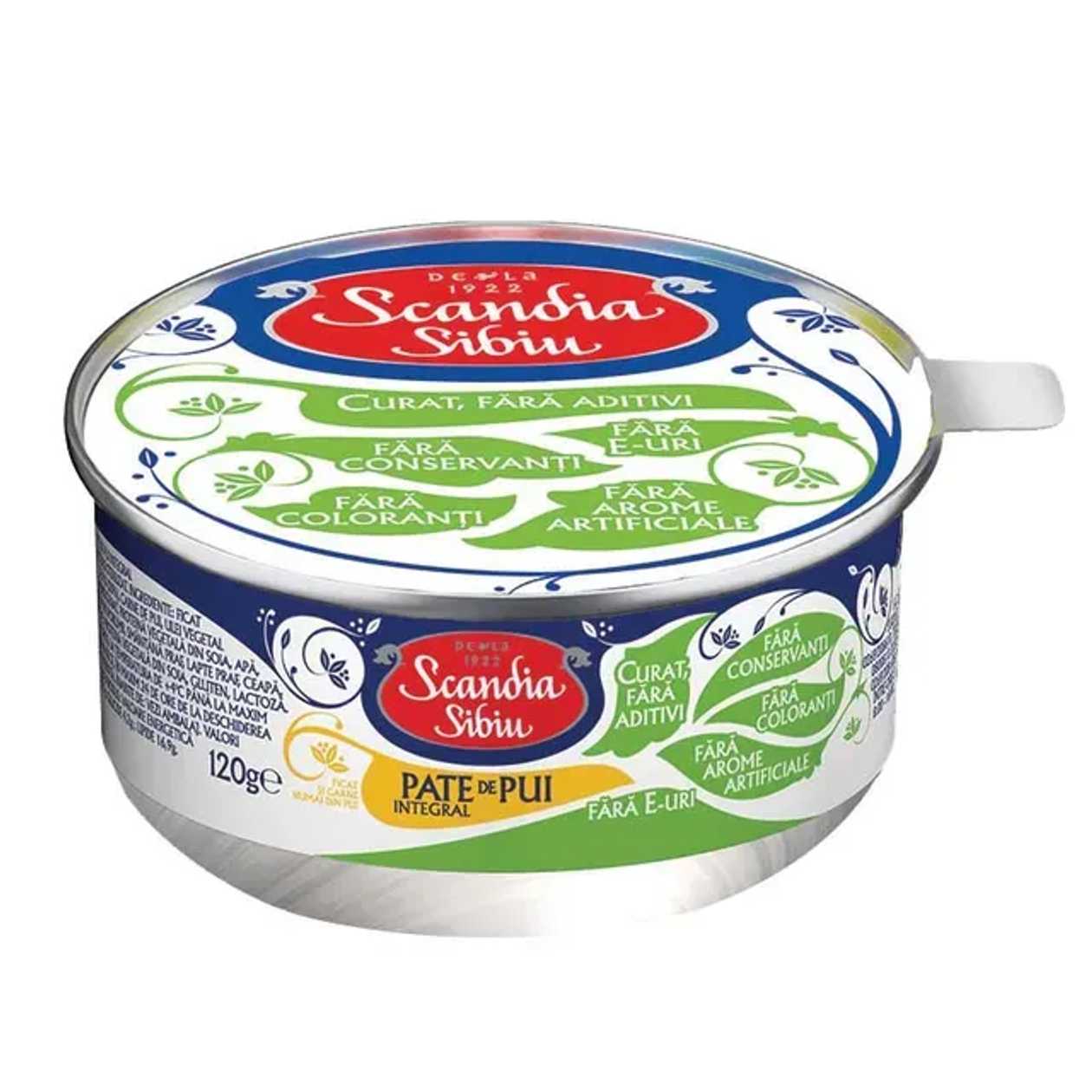 Scandia Sibiu Pate de pui 120 g