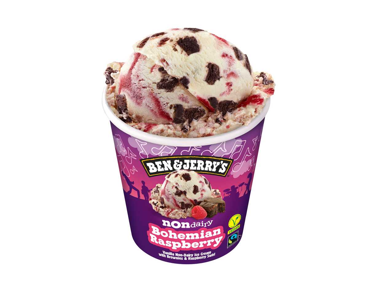 Ben & Jerry’s Non-Dairy Bohemian Raspberry 465ml