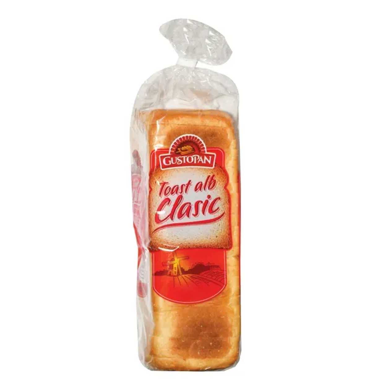 Gustopan Toast alb clasic 600 g