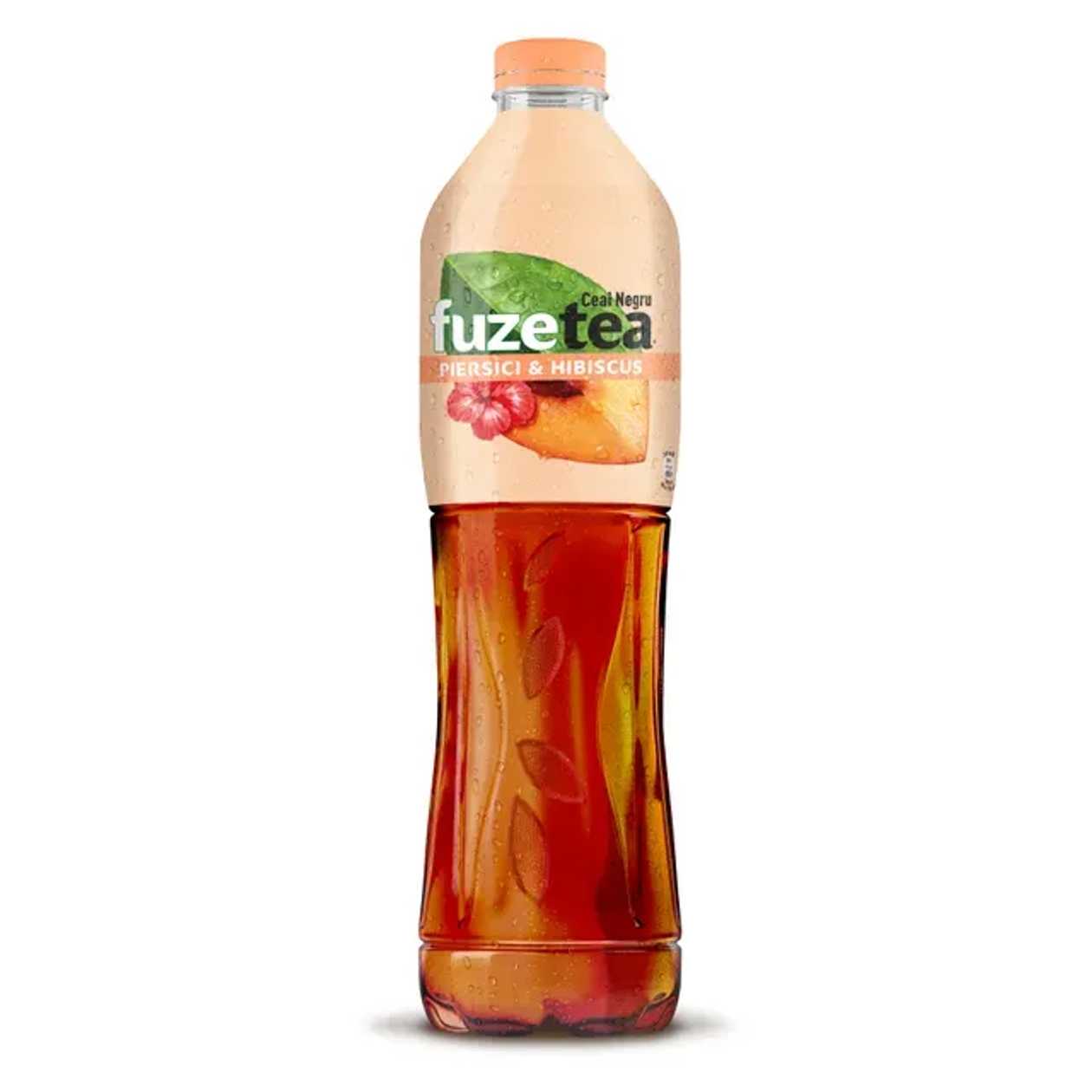 Fuzetea ice tea piersica hibiscus 1,5 l