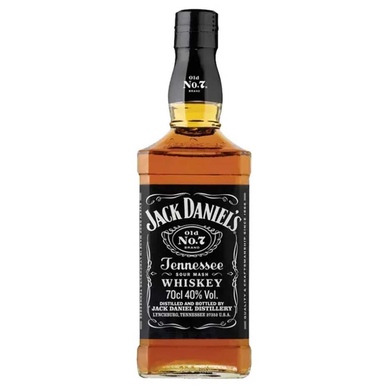 Jack Daniel's Whisky 40% alc. 700 ml