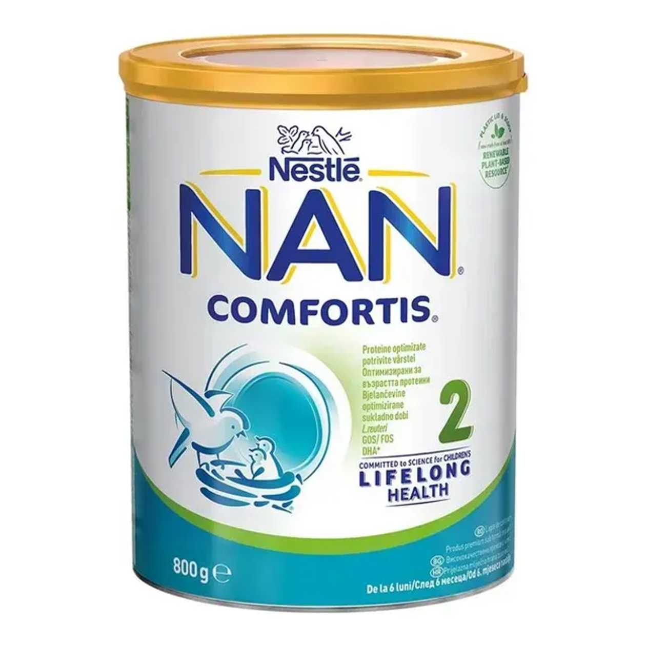 Nestle Lapte praf NAN 2 comfortis 800 g