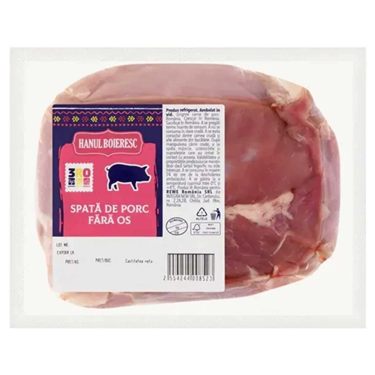 Hanul Boieresc Spata de porc fara os kg 1.4 KG