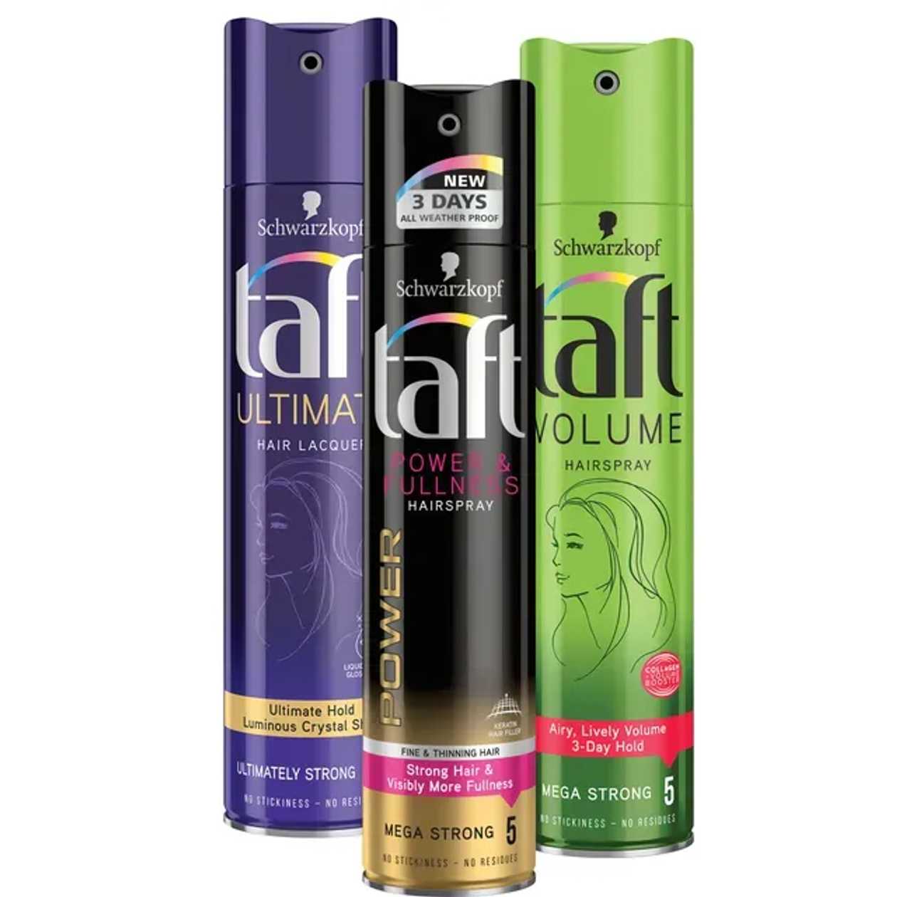 Taft Fixativ diverse sortimente 250 ml