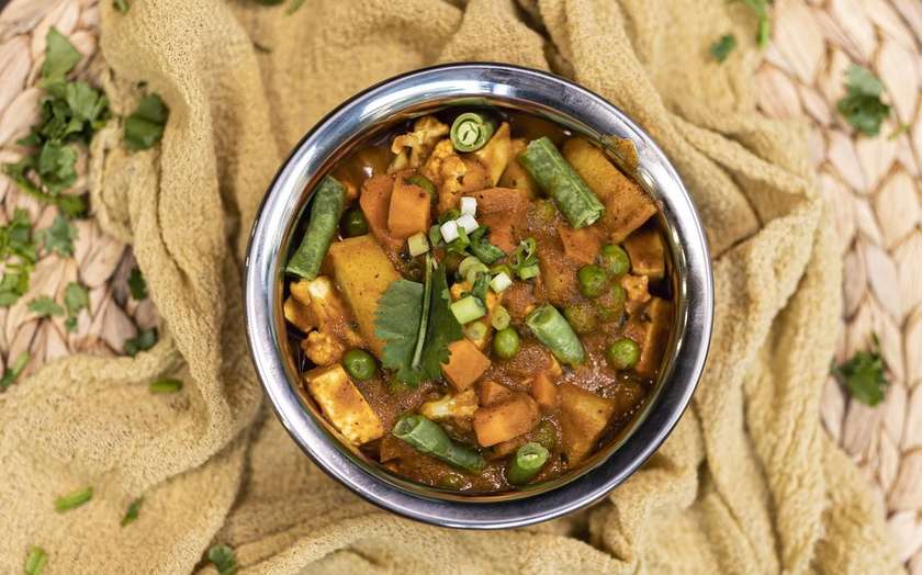 Veg diwani handi - de post