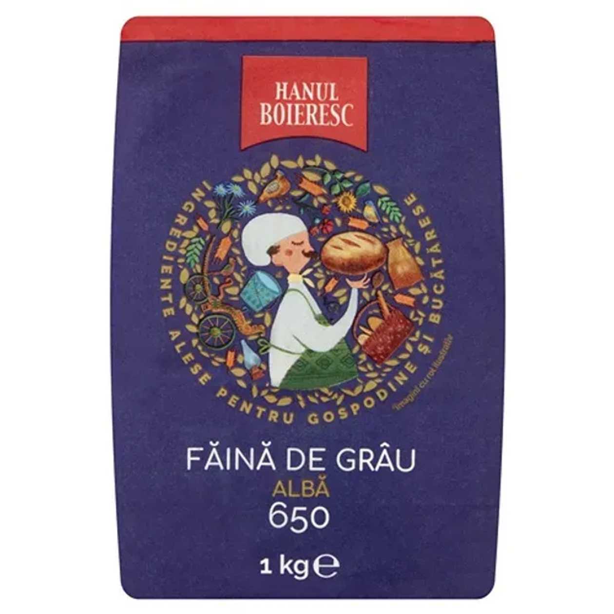 Hanul Boieresc Faina Alba Tip 650 1Kg