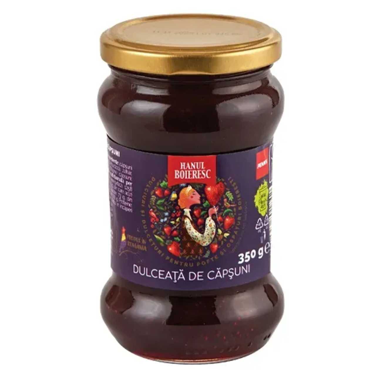Hanul Boieresc Dulceata capsuni 350 g