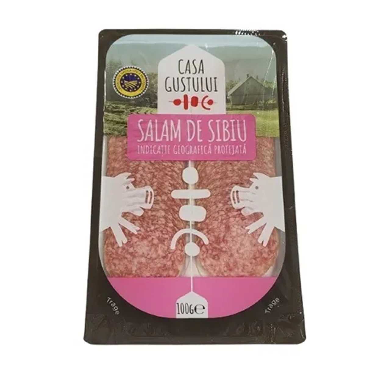 Casa Gustului Salam Sibiu 100 g