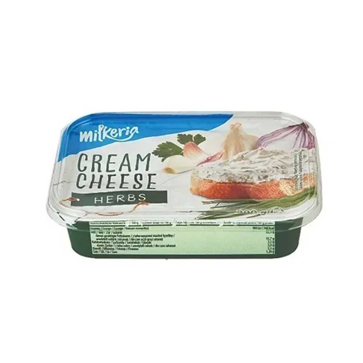 Milkeria Branza proaspata cu plante aromatice 200 g