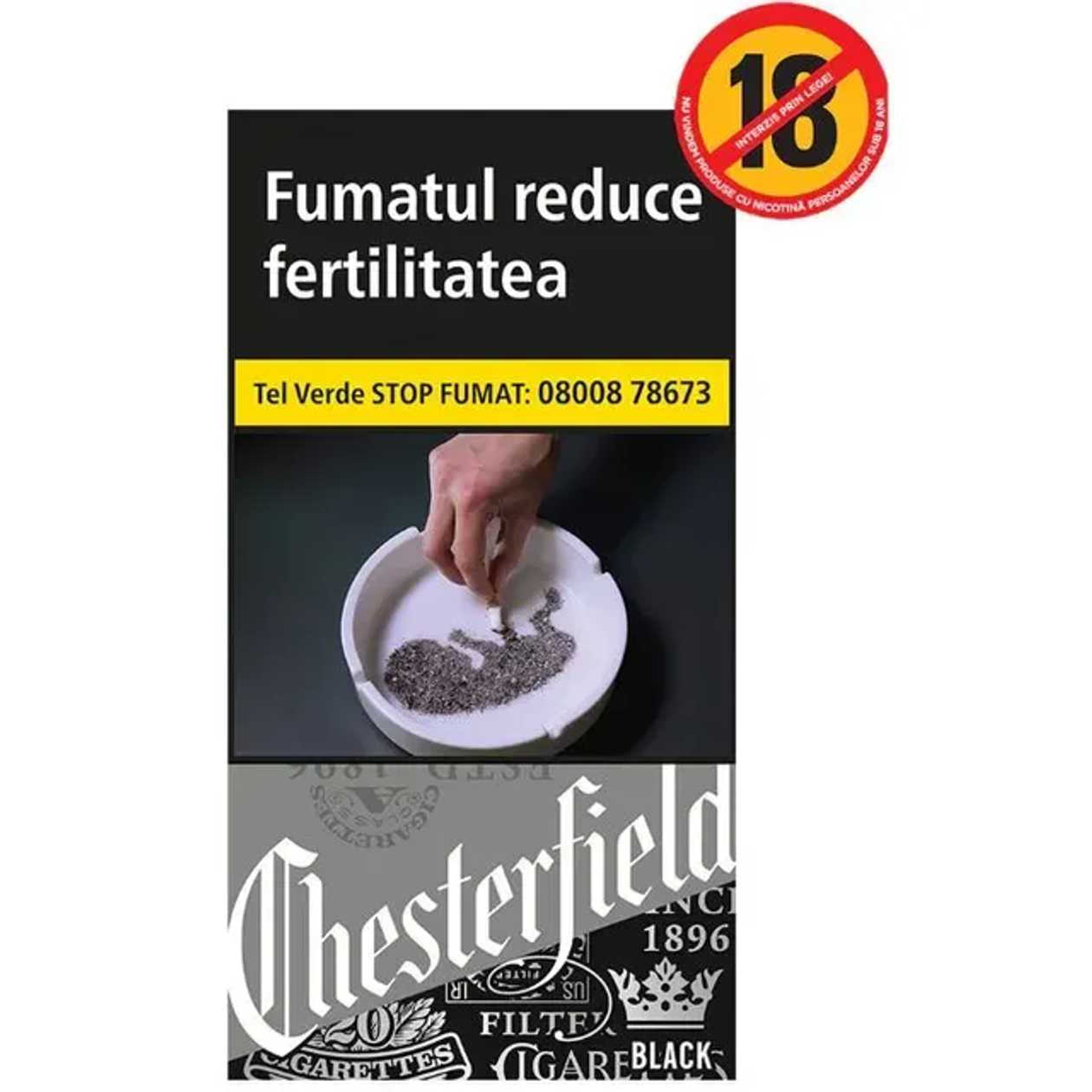 Chesterfield Black 100'S