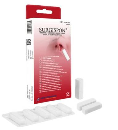 Surgispon Nasal Strips 40x10x10mm 5pcs