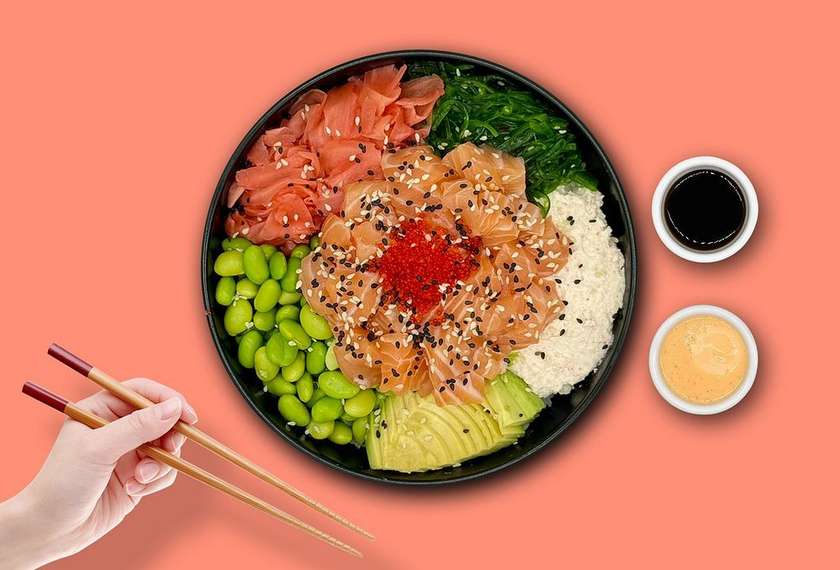 Creamy Losos 🍚🐟🥢