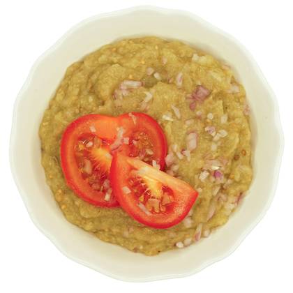 Salata de vinete coapte cu ceapa (de post)