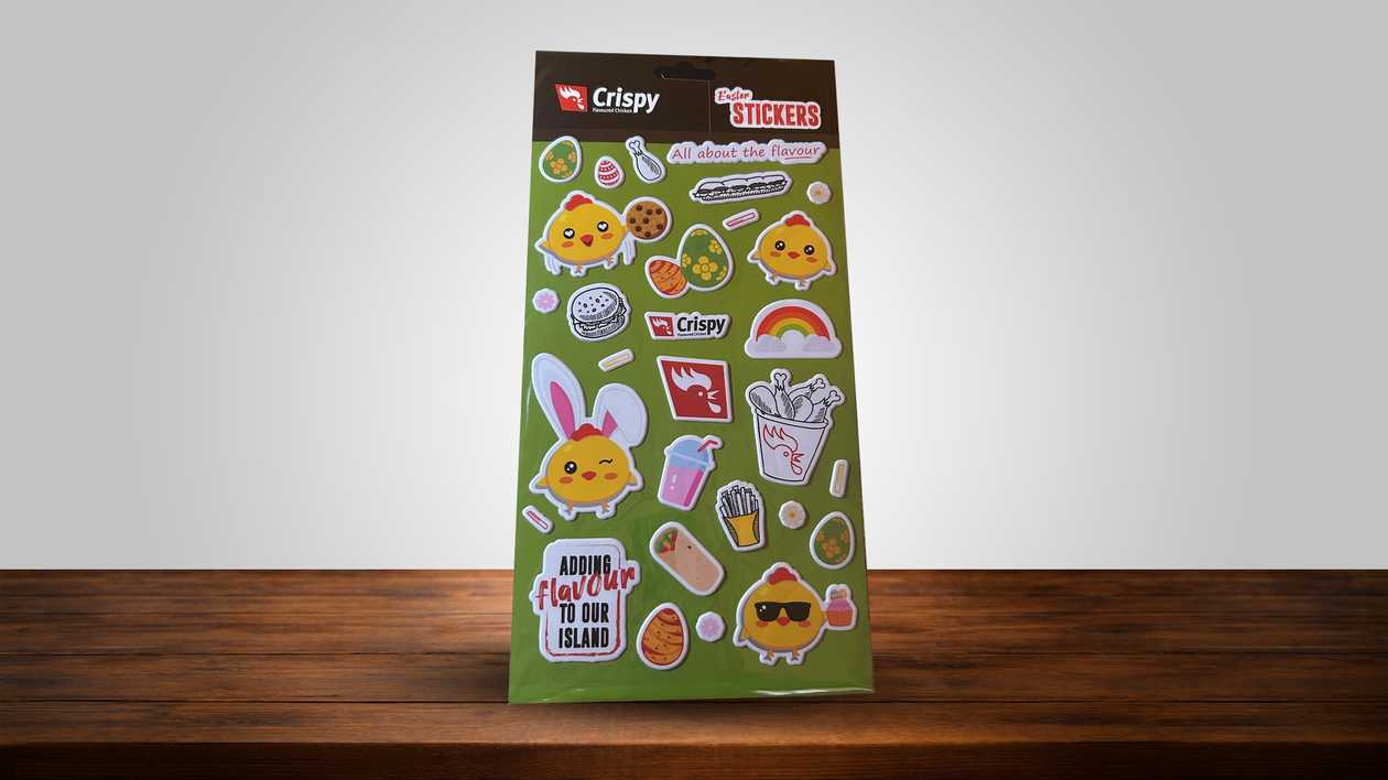 The Little Chick Squad Stickers - Easter Edition